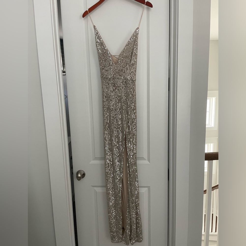 Aidan sequin maxi dress